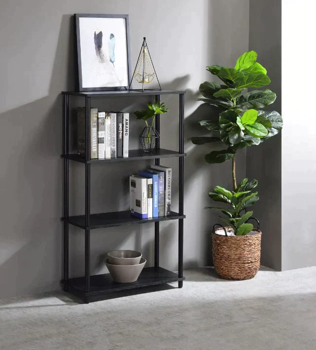 Nypho Black Finish Bookshelf Model 92739 By ACME Furniture