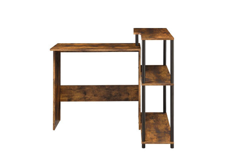 ACME Ievi Weathered Oak & Black Finish Ievi Writing Desk Model 92750