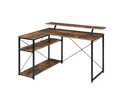 Drebo Weathered Oak & Black Finish Writing Desk Model 92755 By ACME Furniture