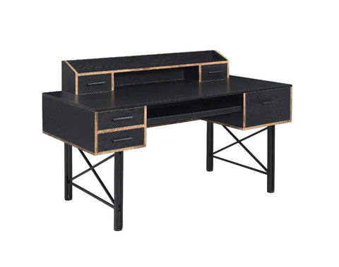 Safea Black Finish Desk Model 92804 By ACME Furniture