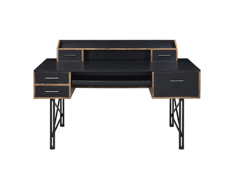 Safea Black Finish Desk Model 92804 By ACME Furniture