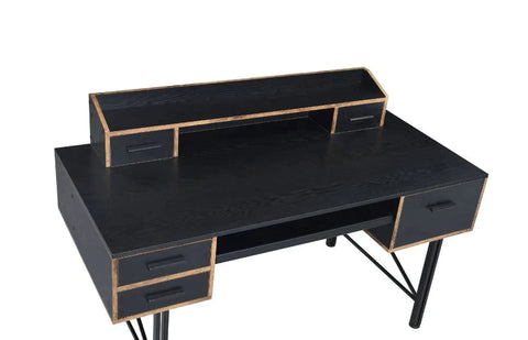 Safea Black Finish Desk Model 92804 By ACME Furniture