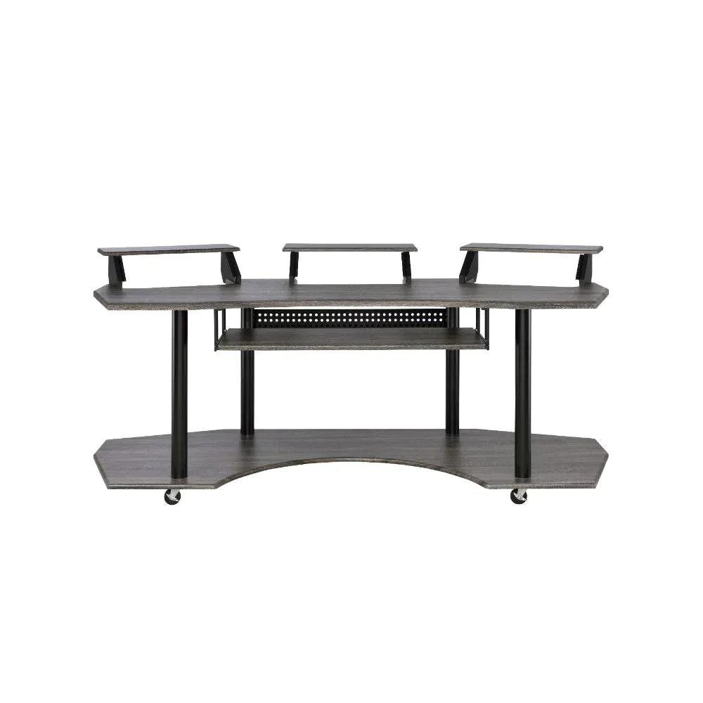 Eleazar Black Oak Music Desk Model 92895 By ACME Furniture