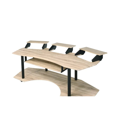 Eleazar Natural Oak Music Desk Model 92897 By ACME Furniture