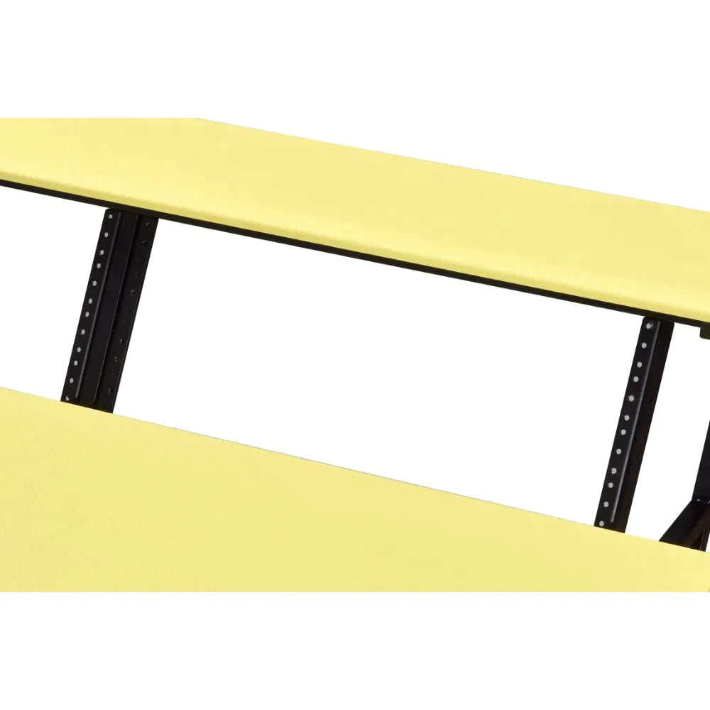 Suitor Yellow & Black Music Desk Model 92904 By ACME Furniture