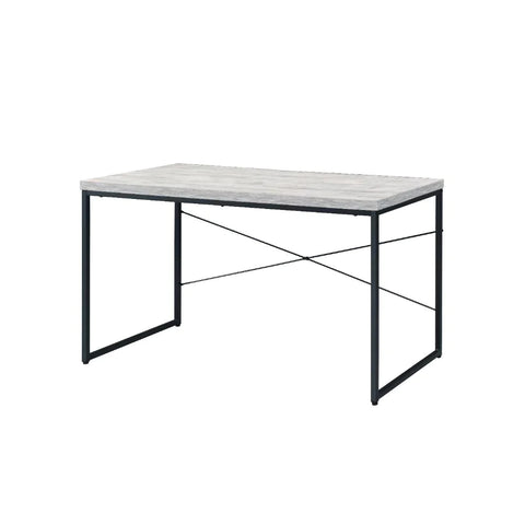 Jurgen Antique White & Black Desk Model 92915 By ACME Furniture