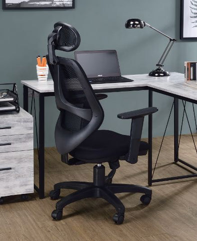 Arfon Black Finish Gaming Chair Model 92960 By ACME Furniture