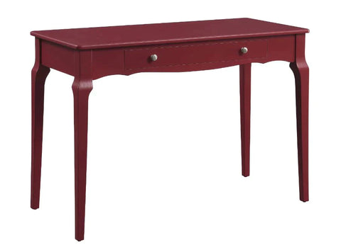 Alsen Red Finish Writing Desk Model 93020 By ACME Furniture