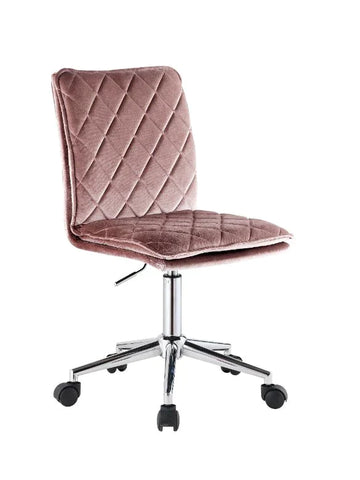 Aestris Pink Velvet Office Chair Model 93072 By ACME Furniture