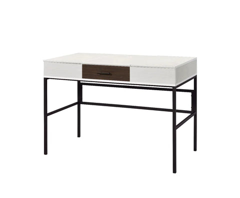 Verster Natural & Black Finish Desk Model 93090 By ACME Furniture