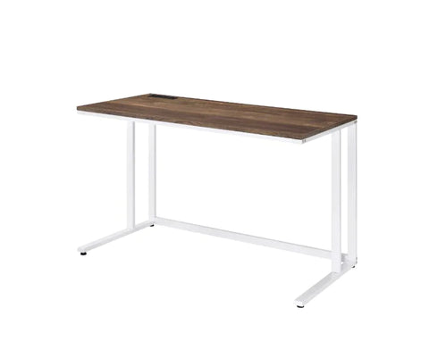 Tyrese Walnut & White Finish Desk Model 93094 By ACME Furniture