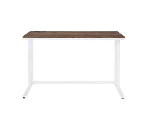 Tyrese Walnut & White Finish Desk Model 93094 By ACME Furniture