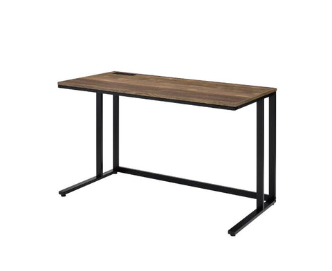 ACME Tyrese Walnut & Black Finish Tyrese Desk Model 93096