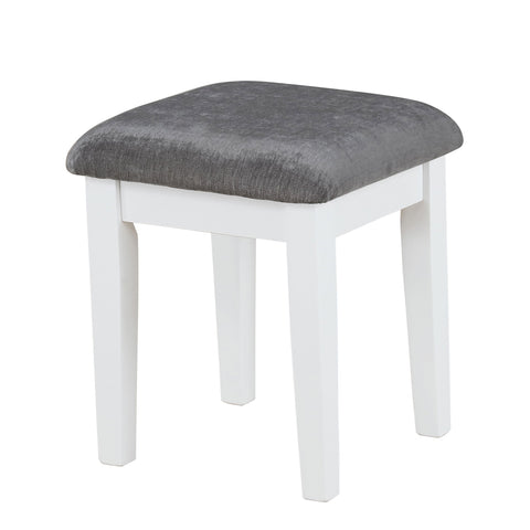 Coaster Elijah Vanity Set with LED Lights White and Dark Grey Model 931149