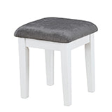 Coaster Elijah Vanity Set with LED Lights White and Dark Grey Model 931149