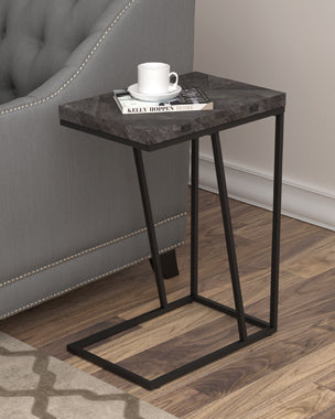 Coaster Carly Expandable Chevron Rectangular Accent Table Grey Model 931156