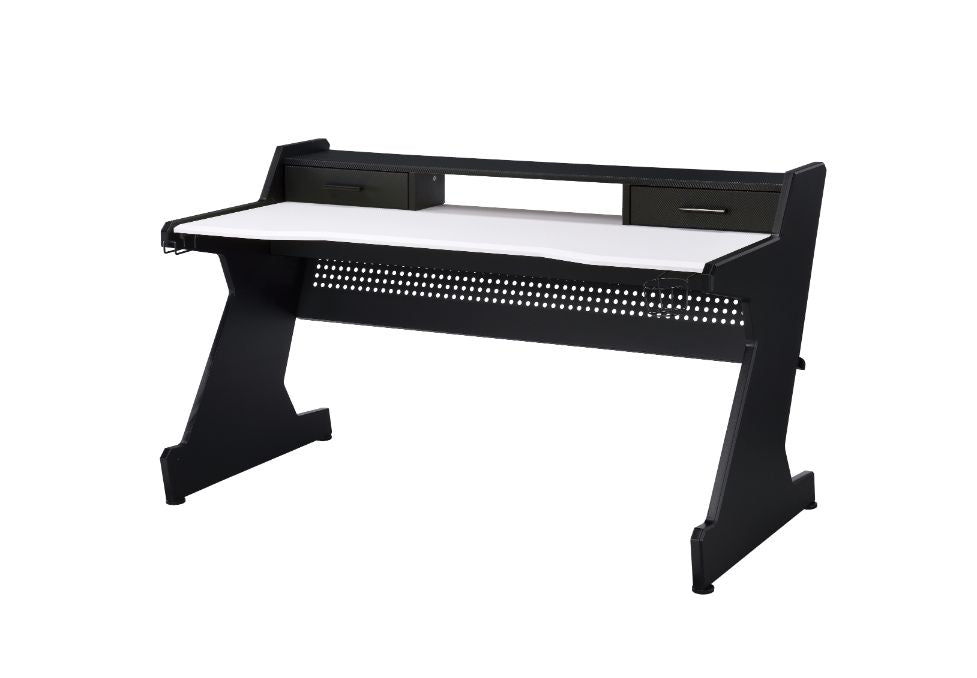 ACME Bigga Black & White Finish Bigga Gaming Table Model 93129