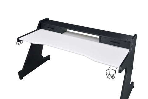ACME Bigga Black & White Finish Bigga Gaming Table Model 93129