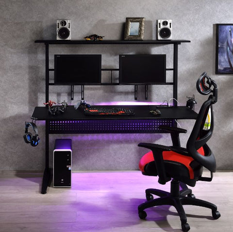 ACME Canzi Black Finish Canzi Gaming Table Model 93130