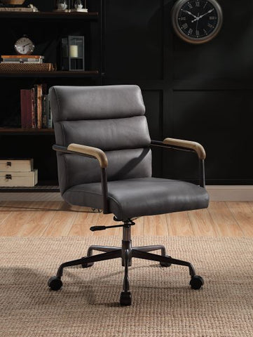 Halcyon Gray Finish Office Chair Model 93242 By ACME Furniture
