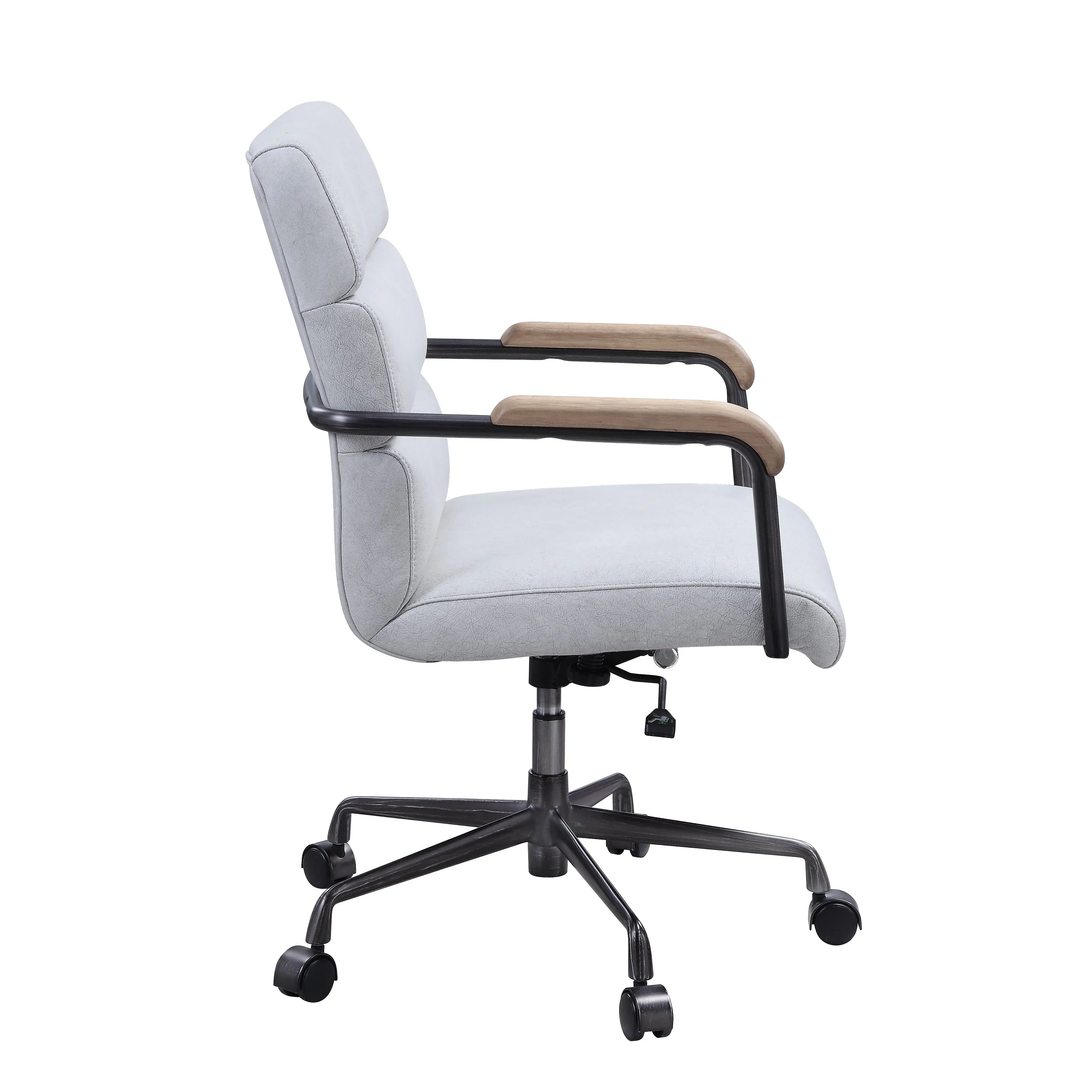 Halcyon Vintage White Finish Office Chair Model 93243 By ACME Furniture