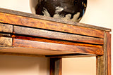 Coaster Jamesia Rectangular 2-drawer Console Table Warm Chestnut Model 935867
