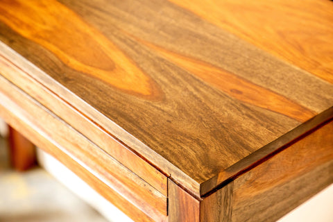Coaster Jamesia Rectangular 2-drawer Console Table Warm Chestnut Model 935867