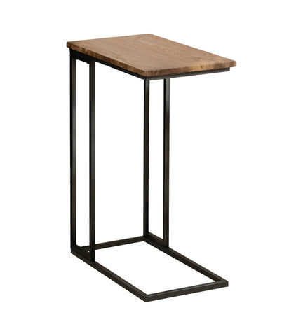 Coaster Rudy Snack Table with Power Outlet Gunmetal and Antique Brown Model 935871