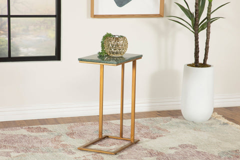 Coaster Vicente Accent Table with Marble Top Grey Model 936035