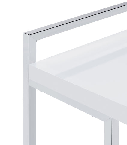 Coaster Dani Rectangular Snack Table with Metal Base Model 936118