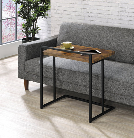 Coaster Dani Rectangular Snack Table with Metal Base Model 936122