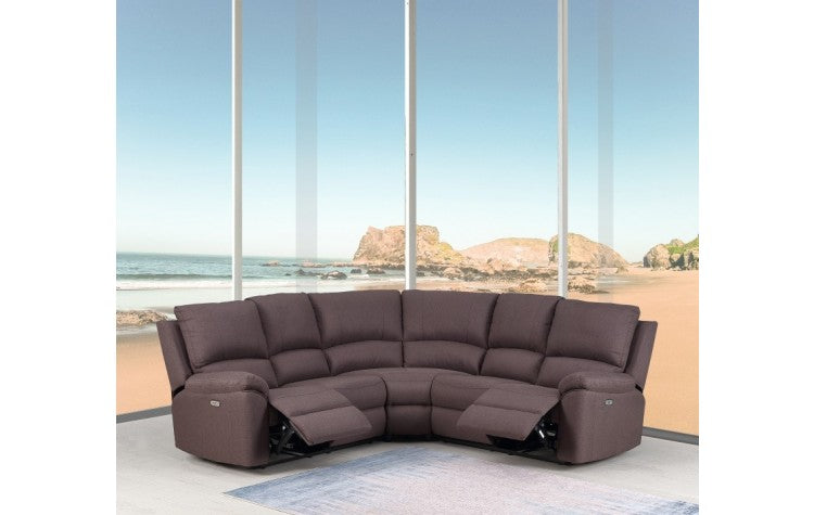 9241 - Brown Power Reclining SectionalModel:  9241-BROWN-PWR-SECT