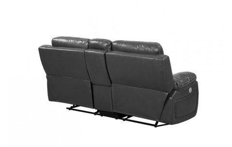 9422 - Gray Console LoveseatModel:  9422-GRAY-CL