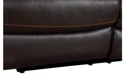 9442 - Brown Console LoveseatModel:  9442-BROWN-CL