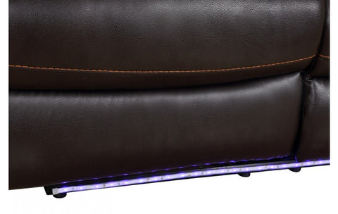 9442 - Brown Power Reclining Console LoveseatModel:  9442-BROWN-PWR-CL