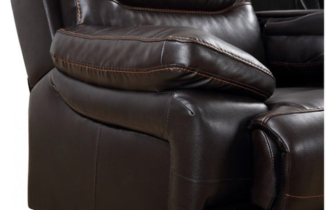 9442 - Brown Power Reclining Console LoveseatModel:  9442-BROWN-PWR-CL