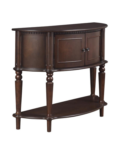 Coaster Brenda Console Table with Curved Front Brown Model 950059