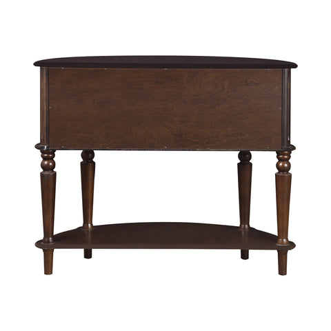 Coaster Brenda Console Table with Curved Front Brown Model 950059