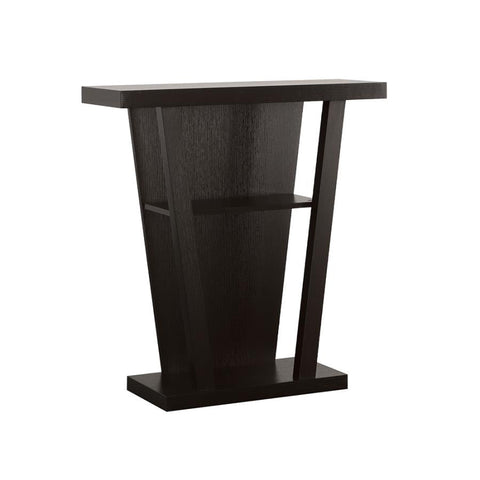 Coaster Evanna 2-shelf Console Table Cappuccino Model 950136