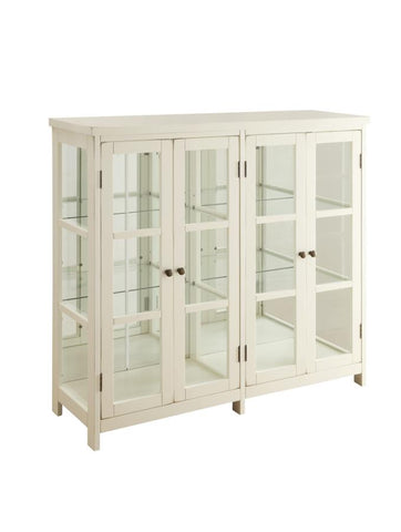 Coaster Sable 4-door Display Accent Cabinet White Model 950306