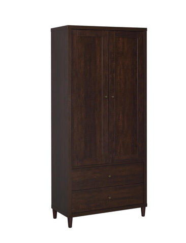 Coaster Wadeline 2-door Tall Accent Cabinet Rustic Tobacco Model 950724