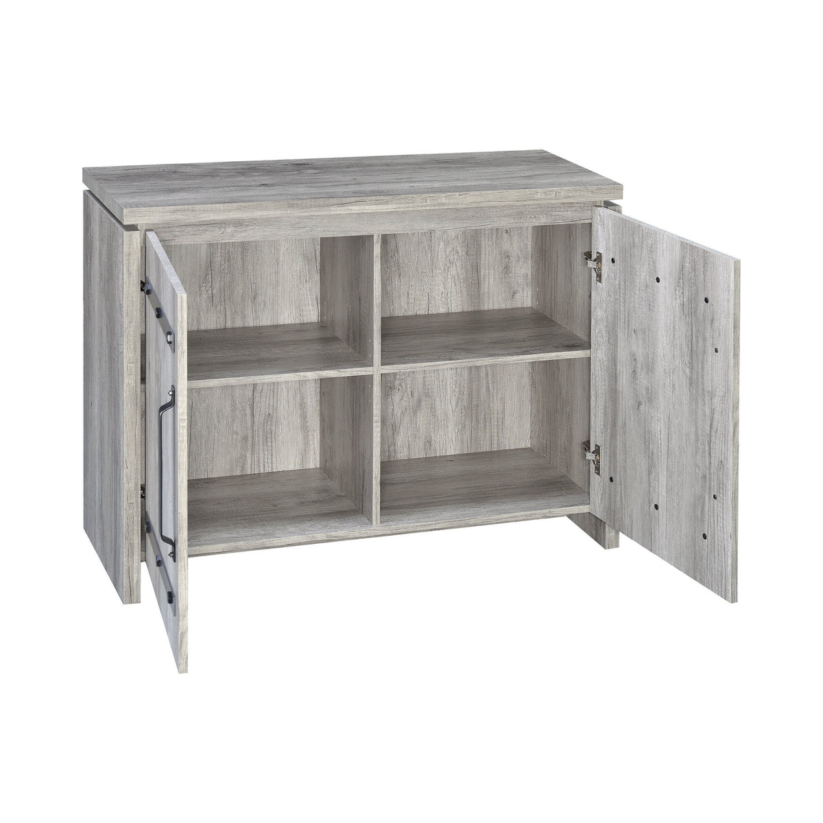 Coaster Enoch 2-door Accent Cabinet Grey Driftwood Model 950785