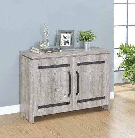 Coaster Enoch 2-door Accent Cabinet Grey Driftwood Model 950785