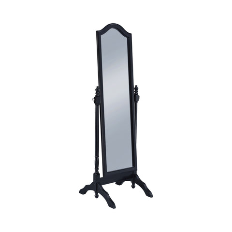 Coaster Cabot Rectangular Cheval Mirror with Arched Top Black Model 950801