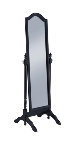 Coaster Cabot Rectangular Cheval Mirror with Arched Top Black Model 950801