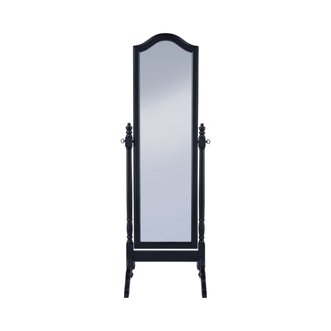 Coaster Cabot Rectangular Cheval Mirror with Arched Top Black Model 950801