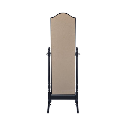 Coaster Cabot Rectangular Cheval Mirror with Arched Top Black Model 950801