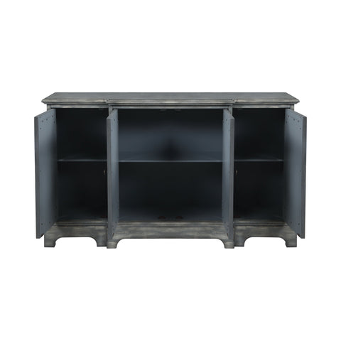 Coaster Erigeron 4-door Accent Cabinet Grey Model 950822