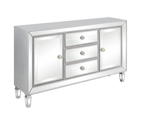 Coaster Leticia 3-drawer Accent Cabinet Silver Model 950825