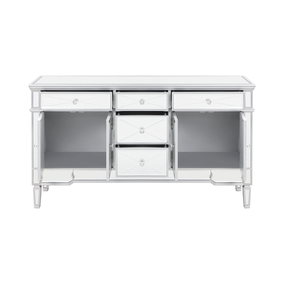 Coaster Duchess 5-drawer Accent Cabinet Silver Model 950849